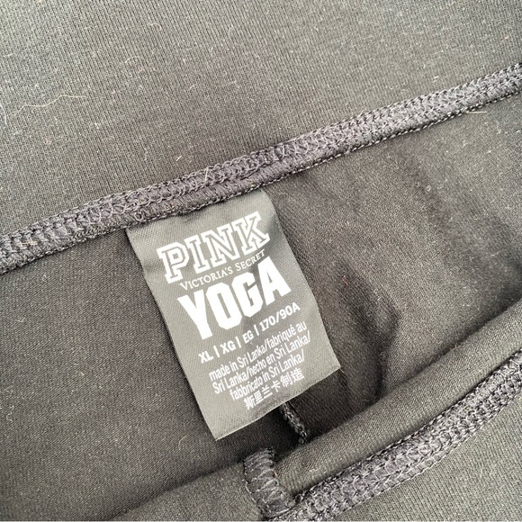 Victoria Secret Yoga Cherry and Peach Cotton Leggings XL bundle - Picture 7 of 8